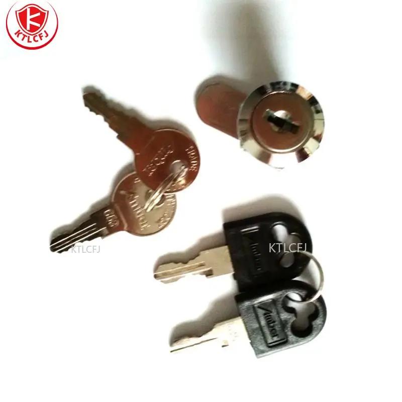 Zinc Alloy Lock Universal Size Key Vending Machine Cylinder Lock Tubular Key Industrial Cabinet Anti-pry Lock Core W